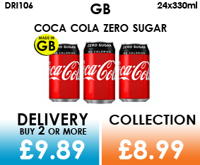 GB Coca Cola Zero Sugar